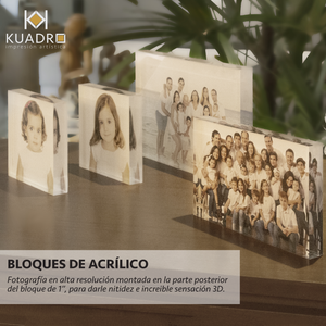 Bloques de Acrílico